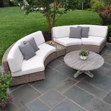 Semi Circle Garden Sofa
