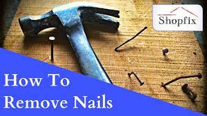 how to get nails out of wood you