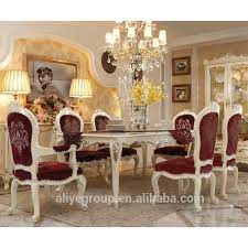 Curio cabinets, sideboards & buffet tables. French 6 Seater Luxury Hand Carved Red Dining Table And Chair Set Alsd006 Buy Hand Carved Dining Table Set Dining Table Chair Set French Dining Table And Chair Product On Alibaba Com