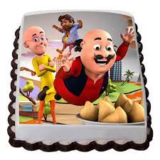 Motu Patlu Cake Pic gambar png