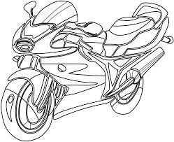 Free Printable Motorcycle Coloring Pages For Kids | Coloring pages to  print, Coloring pages, Cars coloring pages