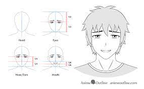 12 anime male expressions chart