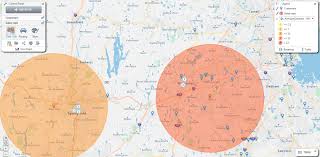 Create a radius map in seconds with this mapping tool that draws circles around your chosen position and details its area and radius measurements instantaneously. How To Create A Radius Map And Analyze Your Data Espatial