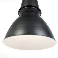 Industrial Large Hanging Lamp Black