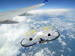 drone plane near misses other