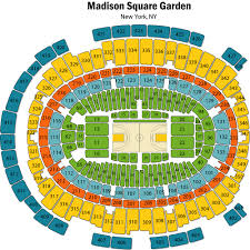 Garden Madison Square Garden Seating Chart