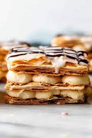 mille feuille napoleon pastry sally