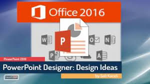 powerpoint 2016 using the design