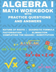 Algebra 1 Math Workbook With Practice