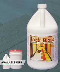 lock gloss urethane fortified floor