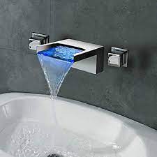 Sprinkle Led Light Bathroom Basin Tap