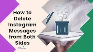 how to delete insram messages from
