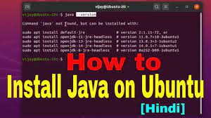 how to install java on ubuntu in easy steps
