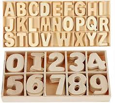 This is where you will find wooden letters in a variety of. Amazon Com 216pcs Mini Wooden Letters And Numbers Set Small Wooden Capital Letters Numbers With Storage Tray Wooden Alphabet Craft Letters Smooth Natural Wooden Numbers For Crafts Diy Wedding Display Decor