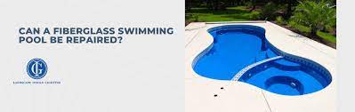 can a fiberglass swimming pool be repaired