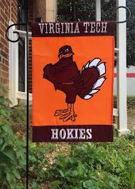 Virginia Tech Flag S By Bald Eagle