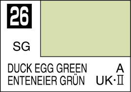 Mr Color Paint Duck Egg Green 10ml