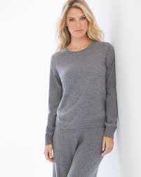 Cashmere Blend Tipped Sweater