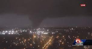 Tornado blows out New Orleans as storms ...