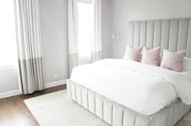 dove gray and blush pink bedroom colors