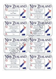 Mcq multiple choice questions and answers on new zealand trivia quiz. New Zealand True False Quiz Cards Esl Worksheet By Limoncello