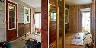 The couple took 14 months for the reno, living in the house for the last 10 of them. Progress Breezeway To Mudroom Conversion Part 3 Midmod Midwest