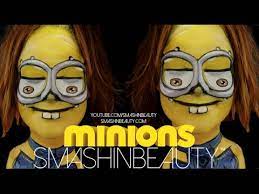 minions halloween makeup face paint