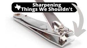 sharpen fingernail clippers super