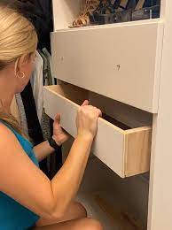 shelves into drawers with this easy diy