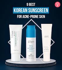9 best korean sunscreens for acne e