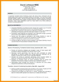 Personal Profile Format Examples Of Profiles For Resume