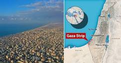 Isarel-Gaza conflict: What is the Gaza strip and where is it on a ...