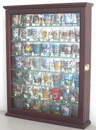 Shot Glass Display Case Wall Standing