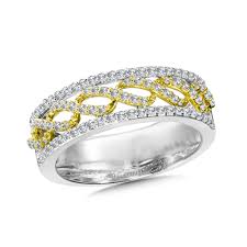 criss cross diamond fashion ring