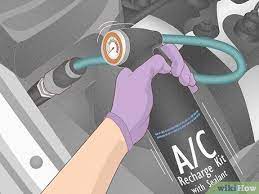 recharge the air conditioner in a car