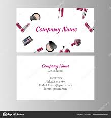 makeup artist business card stock