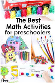 pre math activities that are