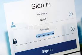 The detailed information for username meaning computer is provided. Login Screen Username And Password On Computer Screen Stock Photo Image Of Hide Connection 104852646