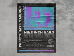 nine inch nails poster by joe hammond