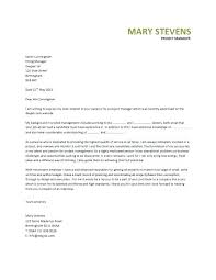 Examples Covering Letter Covering Letter That Highlights A