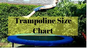 Trampoline Size Chart Chooserly
