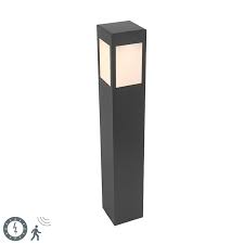Standing Outdoor Lamp Black Ip65 Incl
