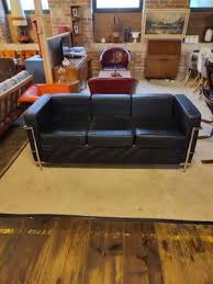 Modernist 3 Seater Sofa In Th Style Of