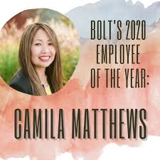 But 2020 has completely upended any sense of consistency. Camila Matthews 2020 Employee Of The Year Bolt Staffing Service
