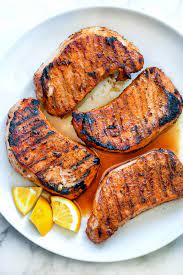 the best juicy grilled pork chops