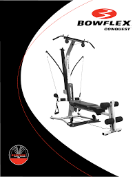 bowflex home gym conquest user guide