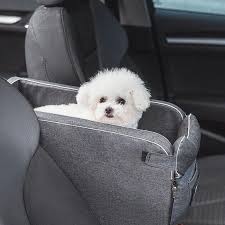 Pet Puppy Dog Booster Car Seat Console