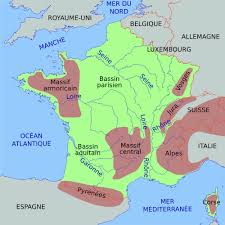 Cette fiche de géographie à imprimer te permet de te familiariser avec les régions de france métropolitaine. Carte De France Simplifiee Carte De France Geographie France Montagne