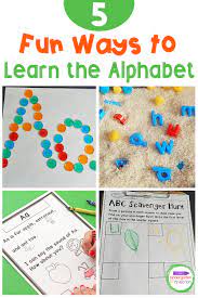 5 fun ways to learn the alphabet