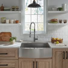 single bowl farmhouse kitchen sink